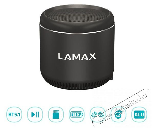 LAMAX Sphere2 Mini bluetooth hangsz&oacute;r&oacute; Iroda &eacute;s sz&aacute;m&iacute;t&aacute;stechnika - PC hangsz&oacute;r&oacute; / hangfal - 433066