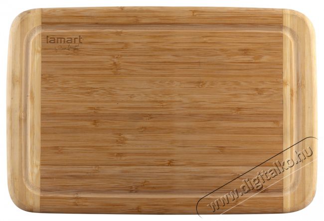 Lamart LT2143 V&Aacute;G&Oacute;DESZKA 40X26 BAMBOO Konyhai term&eacute;kek - Konyhai eszk&ouml;z - V&aacute;g&oacute;deszka - 451657