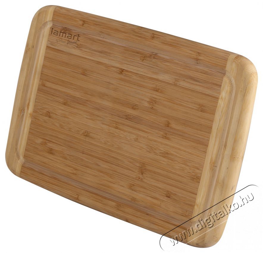 Lamart LT2143 V&Aacute;G&Oacute;DESZKA 40X26 BAMBOO Konyhai term&eacute;kek - Konyhai eszk&ouml;z - V&aacute;g&oacute;deszka - 451657
