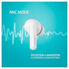 LAMAX Clips1 Plus True Wireless Bluetooth feh&eacute;r f&uuml;lhallgat&oacute; Audio-Video / Hifi / Multim&eacute;dia - F&uuml;l &eacute;s Fejhallgat&oacute;k - F&uuml;lhallgat&oacute; - 500472