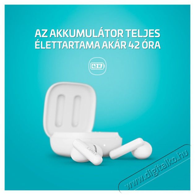 LAMAX Clips1 Plus True Wireless Bluetooth feh&eacute;r f&uuml;lhallgat&oacute; Audio-Video / Hifi / Multim&eacute;dia - F&uuml;l &eacute;s Fejhallgat&oacute;k - F&uuml;lhallgat&oacute; - 500472
