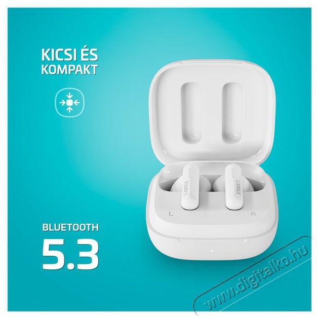 LAMAX Clips1 Plus True Wireless Bluetooth feh&eacute;r f&uuml;lhallgat&oacute; Audio-Video / Hifi / Multim&eacute;dia - F&uuml;l &eacute;s Fejhallgat&oacute;k - F&uuml;lhallgat&oacute; - 500472