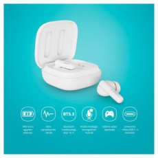 LAMAX Clips1 Plus True Wireless Bluetooth feh&eacute;r f&uuml;lhallgat&oacute; Audio-Video / Hifi / Multim&eacute;dia - F&uuml;l &eacute;s Fejhallgat&oacute;k - F&uuml;lhallgat&oacute; - 500472