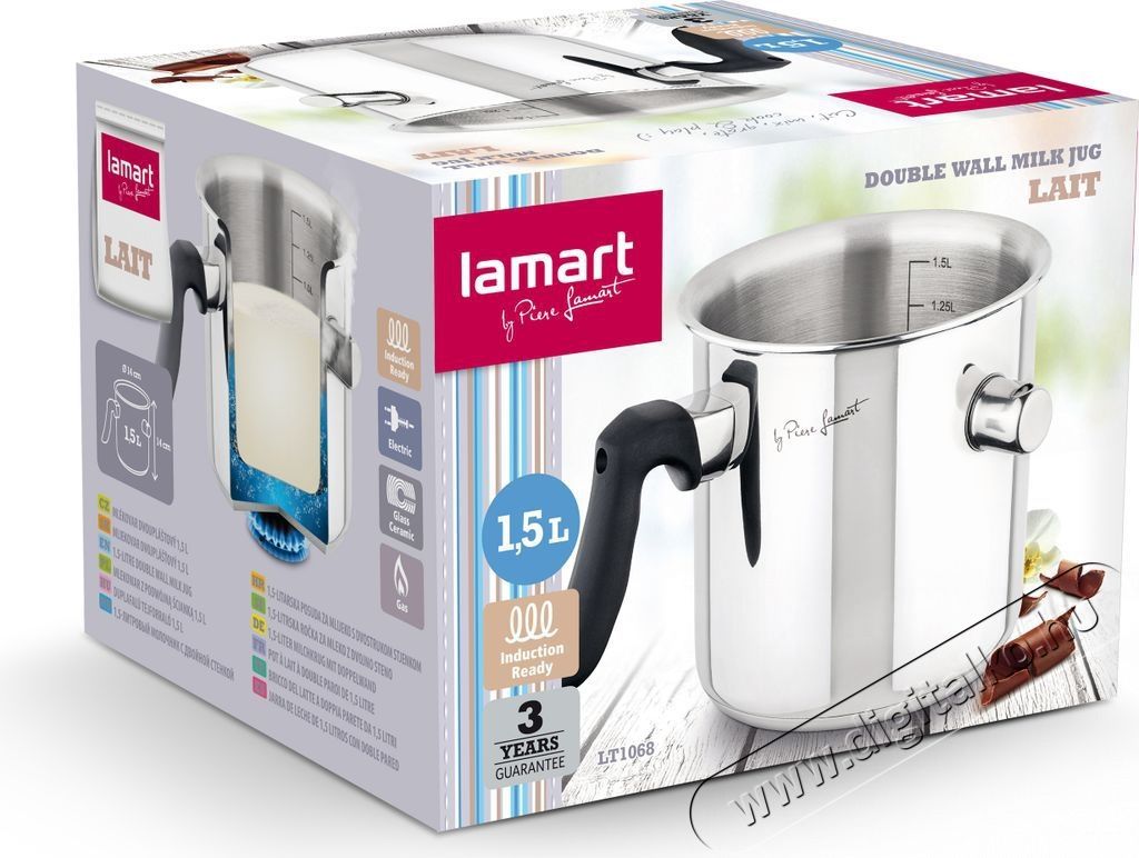 Lamart LT1234 MILK 1,25 l &Uacute;jdons&aacute;gok - &Uacute;j term&eacute;kek - 503731