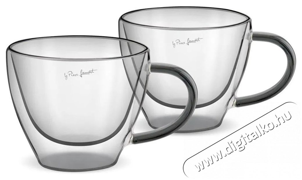 Lamart Thermo poh&aacute;r LT9117 VASO Cappuccino szett 190 ml 2 db fekete Konyhai term&eacute;kek - K&aacute;v&eacute;főző / k&aacute;v&eacute;&ouml;rlő / kieg&eacute;sz&iacute;tő - K&aacute;v&eacute;s poh&aacute;r / cs&eacute;sze - 503741