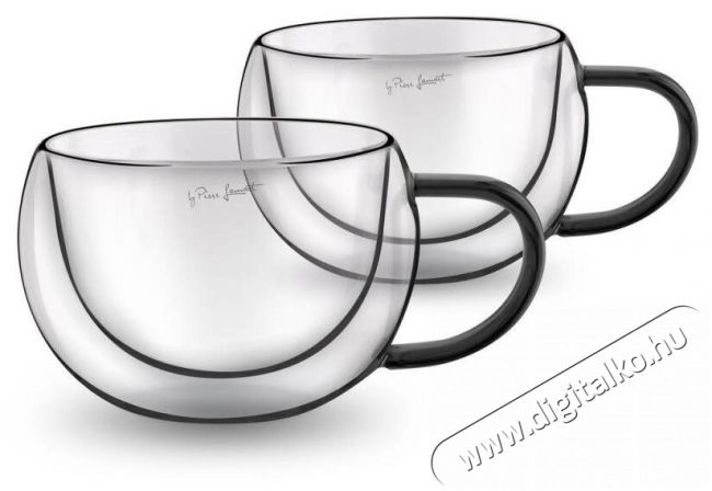 Lamart Thermo poh&aacute;r LT9114 VASO k&eacute;szlet Cappuccino 270 ml 2 db fekete Konyhai term&eacute;kek - K&aacute;v&eacute;főző / k&aacute;v&eacute;&ouml;rlő / kieg&eacute;sz&iacute;tő - K&aacute;v&eacute;s poh&aacute;r / cs&eacute;sze - 503736