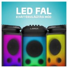 LAMAX PartyKing1 Max 200W Party hangfal Audio-Video / Hifi / Multim&eacute;dia - Hordozhat&oacute;, vezet&eacute;k n&eacute;lk&uuml;li / bluetooth hangsug&aacute;rz&oacute; - Hordozhat&oacute;, vezet&eacute;k n&eacute;lk&uuml;li / bluetooth hangsug&aacute;rz&oacute; - 507353