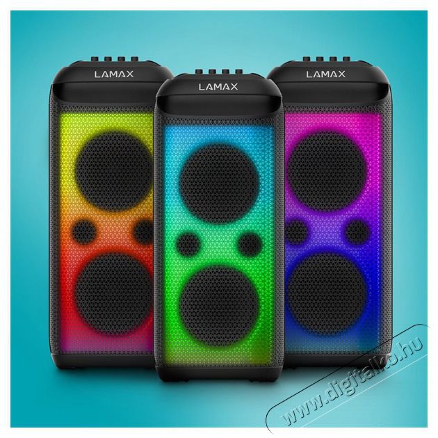 LAMAX PartyKing1 Max 200W Party hangfal Audio-Video / Hifi / Multim&eacute;dia - Hordozhat&oacute;, vezet&eacute;k n&eacute;lk&uuml;li / bluetooth hangsug&aacute;rz&oacute; - Hordozhat&oacute;, vezet&eacute;k n&eacute;lk&uuml;li / bluetooth hangsug&aacute;rz&oacute; - 507353