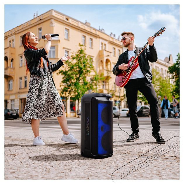 LAMAX PartyKing1 Max 200W Party hangfal Audio-Video / Hifi / Multim&eacute;dia - Hordozhat&oacute;, vezet&eacute;k n&eacute;lk&uuml;li / bluetooth hangsug&aacute;rz&oacute; - Hordozhat&oacute;, vezet&eacute;k n&eacute;lk&uuml;li / bluetooth hangsug&aacute;rz&oacute; - 507353