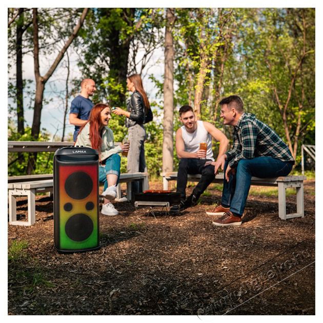 LAMAX PartyKing1 Max 200W Party hangfal Audio-Video / Hifi / Multim&eacute;dia - Hordozhat&oacute;, vezet&eacute;k n&eacute;lk&uuml;li / bluetooth hangsug&aacute;rz&oacute; - Hordozhat&oacute;, vezet&eacute;k n&eacute;lk&uuml;li / bluetooth hangsug&aacute;rz&oacute; - 507353
