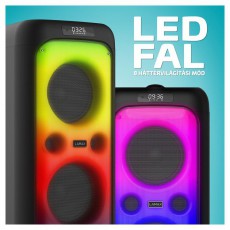 LAMAX PartyKing1 Plus 100W Party hangfal Audio-Video / Hifi / Multim&eacute;dia - Hordozhat&oacute;, vezet&eacute;k n&eacute;lk&uuml;li / bluetooth hangsug&aacute;rz&oacute; - Hordozhat&oacute;, vezet&eacute;k n&eacute;lk&uuml;li / bluetooth hangsug&aacute;rz&oacute; - 507352