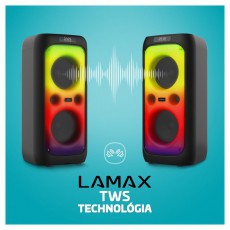 LAMAX PartyKing1 Plus 100W Party hangfal Audio-Video / Hifi / Multim&eacute;dia - Hordozhat&oacute;, vezet&eacute;k n&eacute;lk&uuml;li / bluetooth hangsug&aacute;rz&oacute; - Hordozhat&oacute;, vezet&eacute;k n&eacute;lk&uuml;li / bluetooth hangsug&aacute;rz&oacute; - 507352