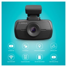 LAMAX C11 GPS 4K aut&oacute;s menetr&ouml;gz&iacute;tő kamera F&eacute;nyk&eacute;pezőg&eacute;p / kamera - Aut&oacute;s fed&eacute;lzeti kamera - 508348
