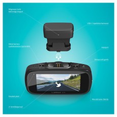 LAMAX C11 GPS 4K aut&oacute;s menetr&ouml;gz&iacute;tő kamera F&eacute;nyk&eacute;pezőg&eacute;p / kamera - Aut&oacute;s fed&eacute;lzeti kamera - 508348