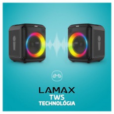 LAMAX PartyKing1 Play 80W Party hangfal Audio-Video / Hifi / Multim&eacute;dia - Hordozhat&oacute;, vezet&eacute;k n&eacute;lk&uuml;li / bluetooth hangsug&aacute;rz&oacute; - Hordozhat&oacute;, vezet&eacute;k n&eacute;lk&uuml;li / bluetooth hangsug&aacute;rz&oacute; - 507959