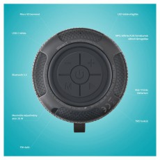 LAMAX Waver1 20W Bluetooth hangsz&oacute;r&oacute; Audio-Video / Hifi / Multim&eacute;dia - Hordozhat&oacute;, vezet&eacute;k n&eacute;lk&uuml;li / bluetooth hangsug&aacute;rz&oacute; - Hordozhat&oacute;, vezet&eacute;k n&eacute;lk&uuml;li / bluetooth hangsug&aacute;rz&oacute; - 508298