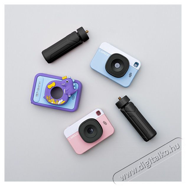 LAMAX PixelKid1 Pink Full HD 8MP r&oacute;zsazs&iacute;n gyerek f&eacute;nyk&eacute;pezőg&eacute;p &eacute;s kamera F&eacute;nyk&eacute;pezőg&eacute;p / kamera - Kompakt f&eacute;nyk&eacute;pezőg&eacute;p - Gyerek f&eacute;nyk&eacute;pezőg&eacute;p - 508785