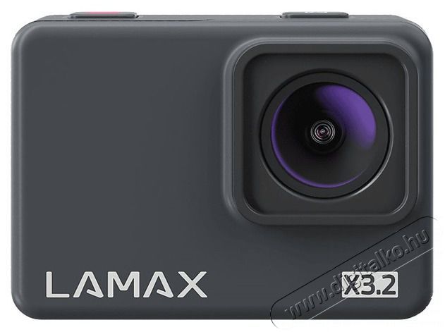 LAMAX X3.2 fekete sportkamera (&Uacute;jracsomagolt) F&eacute;nyk&eacute;pezőg&eacute;p / kamera - Sport kamera - 1080p Full HD felbont&aacute;s&uacute; - 513839