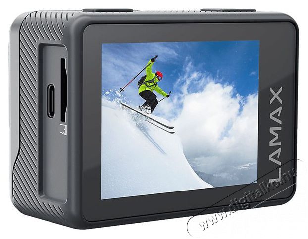 LAMAX X3.2 fekete sportkamera (&Uacute;jracsomagolt) F&eacute;nyk&eacute;pezőg&eacute;p / kamera - Sport kamera - 1080p Full HD felbont&aacute;s&uacute; - 513839