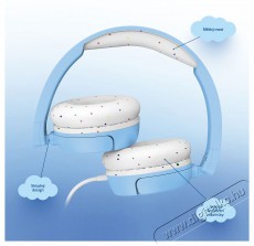 LAMAX SoundKid1 blue Audio-Video / Hifi / Multim&eacute;dia - F&uuml;l &eacute;s Fejhallgat&oacute;k - Fejhallgat&oacute; - 518873