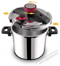 Lamart LT1228 Steam Gyorsfőző kukta, 7 l Konyhai term&eacute;kek - Ed&eacute;ny - Kukta - 522295