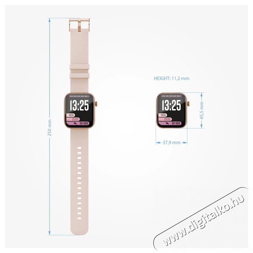 LAMAX BCool 2 Plus Rose Gold Mobil / Kommunik&aacute;ci&oacute; / Smart - Okos eszk&ouml;z - Okos&oacute;ra - 522319