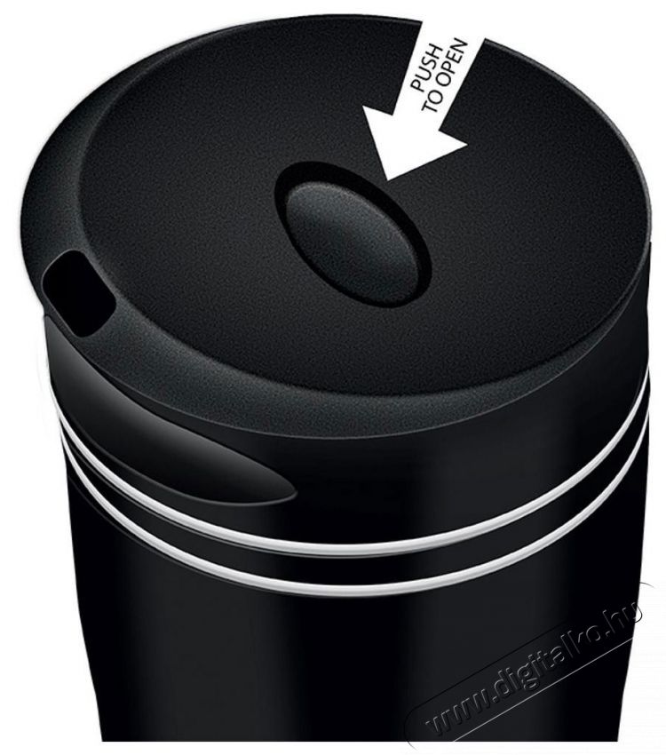 Lamart MANQ LT4049 termob&ouml;gre 360ml, fekete-feh&eacute;r H&aacute;ztart&aacute;s / Otthon / K&uuml;lt&eacute;r - Okos otthon - Termoszt&aacute;t - 525153