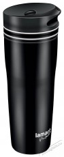 Lamart MANQ LT4049 termob&ouml;gre 360ml, fekete-feh&eacute;r H&aacute;ztart&aacute;s / Otthon / K&uuml;lt&eacute;r - Okos otthon - Termoszt&aacute;t - 525153