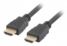 LANBERG 1m HDMI apa - apa fekete k&aacute;bel Tv kieg&eacute;sz&iacute;tők - K&aacute;bel / csatlakoz&oacute; - Hdmi k&aacute;bel - 418345