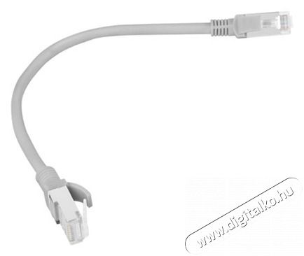 LANBERG PCU5-10CC-0025-S Cat5e U/UTP PVC 0,25m r&eacute;z bevonat&uacute; alum&iacute;nium sz&uuml;rke patch k&aacute;bel Iroda &eacute;s sz&aacute;m&iacute;t&aacute;stechnika - Sz&aacute;m&iacute;t&oacute;g&eacute;p tartoz&eacute;k - H&aacute;l&oacute;zati k&aacute;bel - 418256