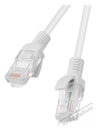 LANBERG PCU5-10CC-0050-S Cat5e U/UTP PVC 0,5m r&eacute;z bevonat&uacute; alum&iacute;nium sz&uuml;rke patch k&aacute;bel Iroda &eacute;s sz&aacute;m&iacute;t&aacute;stechnika - Sz&aacute;m&iacute;t&oacute;g&eacute;p tartoz&eacute;k - H&aacute;l&oacute;zati k&aacute;bel - 418286