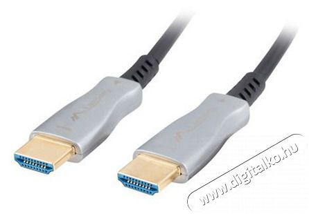 LANBERG 30m akt&iacute;v optikai HDMI apa-apa fekete AOC k&aacute;bel Tv kieg&eacute;sz&iacute;tők - K&aacute;bel / csatlakoz&oacute; - Hdmi k&aacute;bel - 456367