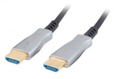 LANBERG 50m akt&iacute;v optikai HDMI apa-apa fekete AOC k&aacute;bel Tv kieg&eacute;sz&iacute;tők - K&aacute;bel / csatlakoz&oacute; - Hdmi k&aacute;bel - 456369