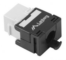 LANBERG KSU5-2000 Cat5e UTP 180&deg;-os szersz&aacute;m n&eacute;lk&uuml;l szerelhető &aacute;rny&eacute;kolatlan RJ45 Keystone jack Iroda &eacute;s sz&aacute;m&iacute;t&aacute;stechnika - H&aacute;l&oacute;zat - H&aacute;l&oacute;zati kieg&eacute;sz&iacute;tő - 456336