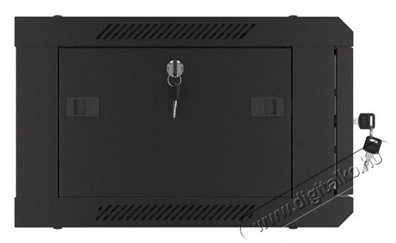 LANBERG WF01-6404-10B 19" 4U SZ&Eacute;L:600 M&Eacute;LY:450 MAG:290 lapraszerelt &uuml;vegajt&oacute;s fekete fali rack szekr&eacute;ny Iroda &eacute;s sz&aacute;m&iacute;t&aacute;stechnika - Egy&eacute;b sz&aacute;m&iacute;t&aacute;stechnikai term&eacute;k - 458780