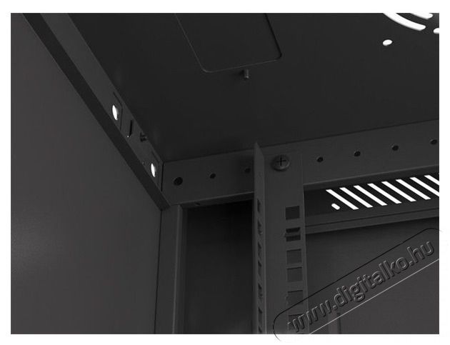 LANBERG WF01-6404-10B 19" 4U SZ&Eacute;L:600 M&Eacute;LY:450 MAG:290 lapraszerelt &uuml;vegajt&oacute;s fekete fali rack szekr&eacute;ny Iroda &eacute;s sz&aacute;m&iacute;t&aacute;stechnika - Egy&eacute;b sz&aacute;m&iacute;t&aacute;stechnikai term&eacute;k - 458780