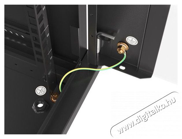 LANBERG WF01-6404-10B 19" 4U SZ&Eacute;L:600 M&Eacute;LY:450 MAG:290 lapraszerelt &uuml;vegajt&oacute;s fekete fali rack szekr&eacute;ny Iroda &eacute;s sz&aacute;m&iacute;t&aacute;stechnika - Egy&eacute;b sz&aacute;m&iacute;t&aacute;stechnikai term&eacute;k - 458780