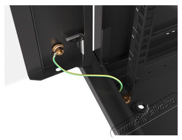 LANBERG WF01-6404-10B 19" 4U SZ&Eacute;L:600 M&Eacute;LY:450 MAG:290 lapraszerelt &uuml;vegajt&oacute;s fekete fali rack szekr&eacute;ny Iroda &eacute;s sz&aacute;m&iacute;t&aacute;stechnika - Egy&eacute;b sz&aacute;m&iacute;t&aacute;stechnikai term&eacute;k - 458780