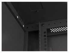 LANBERG WF01-6609-10B 19" 9U lapraszerelt &uuml;vegajt&oacute;s fekete fali rack szekr&eacute;ny Iroda &eacute;s sz&aacute;m&iacute;t&aacute;stechnika - Egy&eacute;b sz&aacute;m&iacute;t&aacute;stechnikai term&eacute;k - 458946