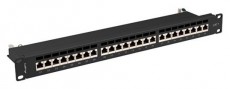 LANBERG PPS7-1024-B 19/1U 24port Cat7 FTP &aacute;rny&eacute;kolt fekete patch panel Iroda &eacute;s sz&aacute;m&iacute;t&aacute;stechnika - Egy&eacute;b sz&aacute;m&iacute;t&aacute;stechnikai term&eacute;k - 466551