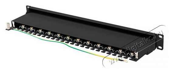 LANBERG PPS7-1024-B 19/1U 24port Cat7 FTP &aacute;rny&eacute;kolt fekete patch panel Iroda &eacute;s sz&aacute;m&iacute;t&aacute;stechnika - Egy&eacute;b sz&aacute;m&iacute;t&aacute;stechnikai term&eacute;k - 466551