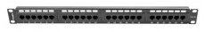 LANBERG PPU5-1024-B 19"/1U 24port Cat5e UTP &aacute;rny&eacute;kolatlan fekete patch panel - H&aacute;ztart&aacute;s / Otthon / K&uuml;lt&eacute;r - Egy&eacute;b h&aacute;ztart&aacute;si term&eacute;k - 466545
