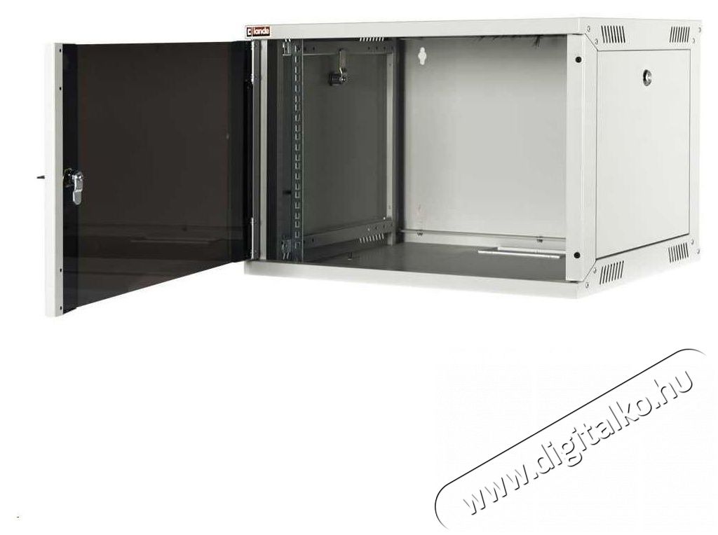 Lande LN-EUBOX09U5445-LG-1 EURObox 19 9U 540x450 sz&uuml;rke fali rack szekr&eacute;ny Iroda &eacute;s sz&aacute;m&iacute;t&aacute;stechnika - H&aacute;l&oacute;zat - H&aacute;l&oacute;zati kieg&eacute;sz&iacute;tő - 395580