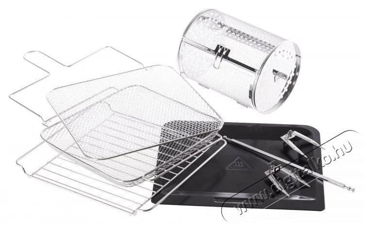 Lauben LBNAFO1500SB forr&oacute;levegős fritőz, 1700W, 15l kapacit&aacute;s, fekete Konyhai term&eacute;kek - Konyhai kisg&eacute;p (s&uuml;t&eacute;s / főz&eacute;s / hűt&eacute;s / &eacute;telk&eacute;sz&iacute;t&eacute;s) - L&eacute;gkever&eacute;ses főzőg&eacute;p / elektromos kukta / multifunkci&oacute;s s&uuml;tő - 495804