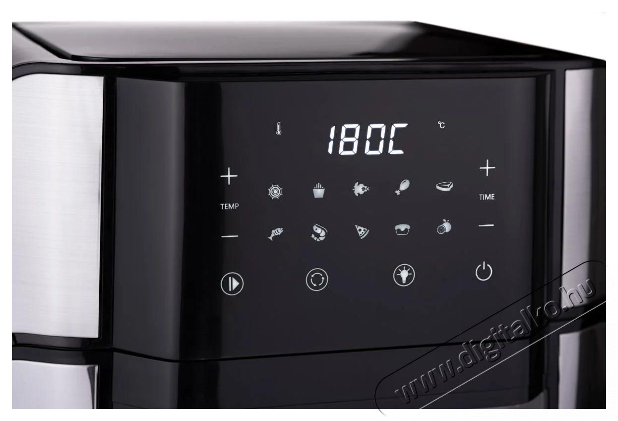Lauben LBNAFO1500SB forr&oacute;levegős fritőz, 1700W, 15l kapacit&aacute;s, fekete Konyhai term&eacute;kek - Konyhai kisg&eacute;p (s&uuml;t&eacute;s / főz&eacute;s / hűt&eacute;s / &eacute;telk&eacute;sz&iacute;t&eacute;s) - L&eacute;gkever&eacute;ses főzőg&eacute;p / elektromos kukta / multifunkci&oacute;s s&uuml;tő - 495804