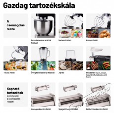 Lauben Kitchen Machine 1200WT Konyhai robotg&eacute;p Konyhai term&eacute;kek - Konyhai kisg&eacute;p (elők&eacute;sz&iacute;t&eacute;s / feldolgoz&aacute;s) - Konyhai robotg&eacute;p - 500680