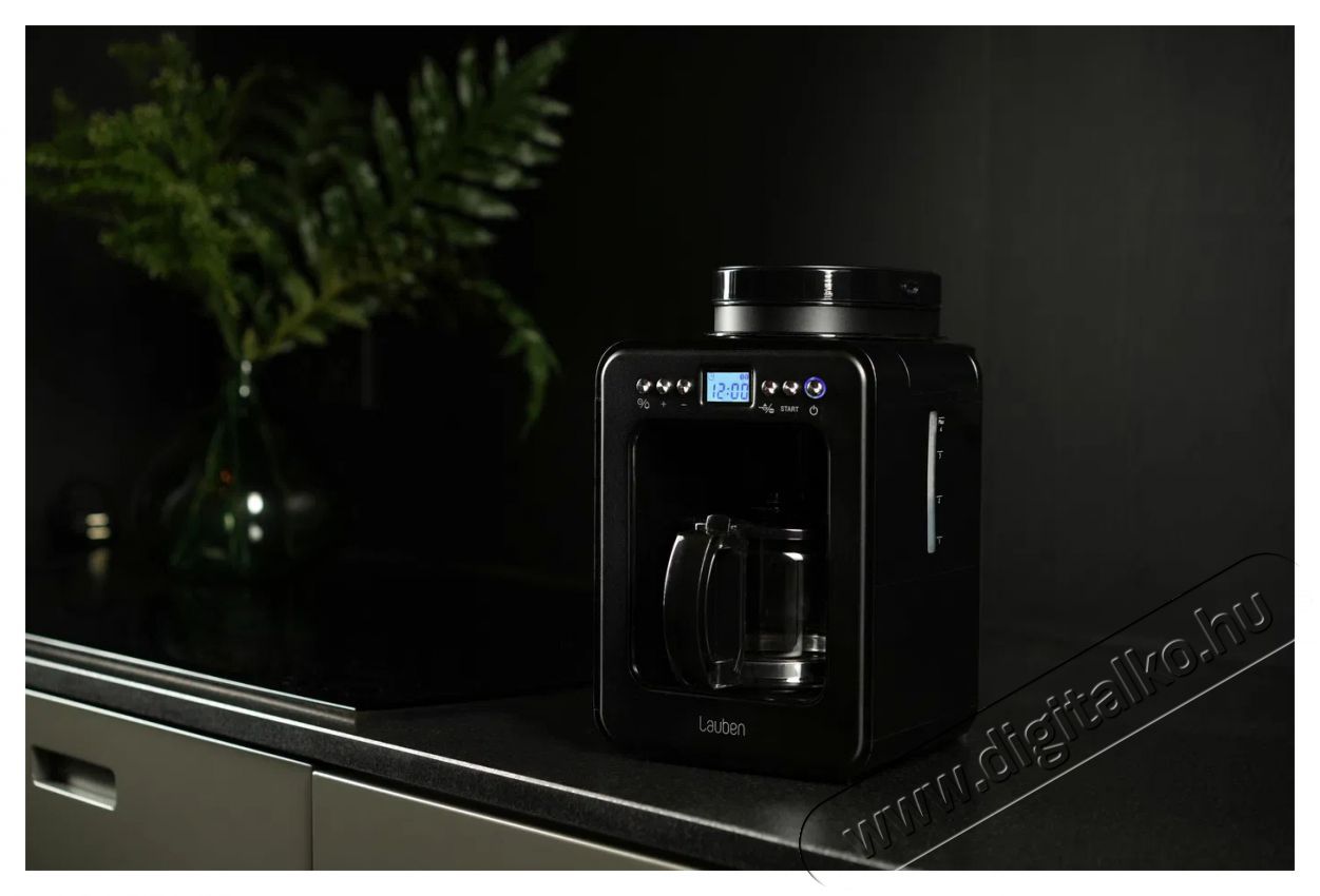 Lauben Grind&Drip Coffee Maker 600BB Konyhai term&eacute;kek - K&aacute;v&eacute;főző / k&aacute;v&eacute;&ouml;rlő / kieg&eacute;sz&iacute;tő - Filteres k&aacute;v&eacute;főző - 503583