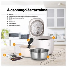 Lauben Low Sugar Rice Cooker 3000WT Konyhai term&eacute;kek - Konyhai kisg&eacute;p (s&uuml;t&eacute;s / főz&eacute;s / hűt&eacute;s / &eacute;telk&eacute;sz&iacute;t&eacute;s) - Rizsfőző - 504774