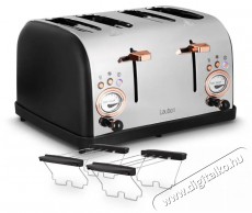 Lauben 4 Slice Toaster 1500BC Konyhai term&eacute;kek - Konyhai kisg&eacute;p (s&uuml;t&eacute;s / főz&eacute;s / hűt&eacute;s / &eacute;telk&eacute;sz&iacute;t&eacute;s) - Keny&eacute;rpir&iacute;t&oacute; - 504777