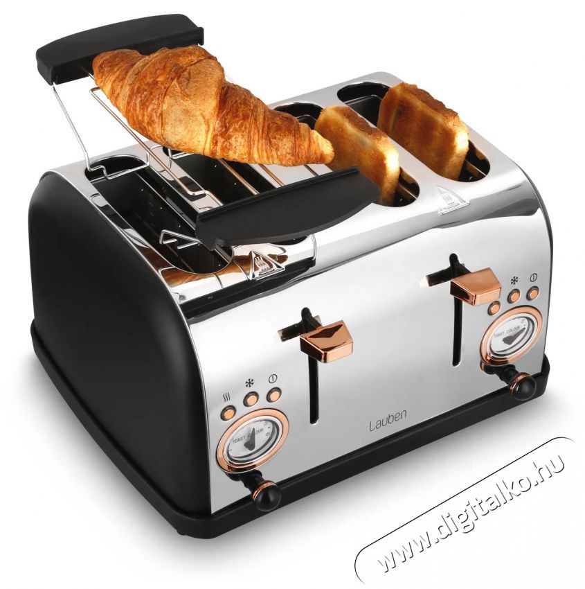 Lauben 4 Slice Toaster 1500BC Konyhai term&eacute;kek - Konyhai kisg&eacute;p (s&uuml;t&eacute;s / főz&eacute;s / hűt&eacute;s / &eacute;telk&eacute;sz&iacute;t&eacute;s) - Keny&eacute;rpir&iacute;t&oacute; - 504777